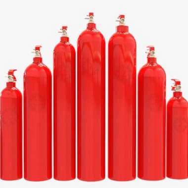 पहिएदार CO2 अग्निशामक